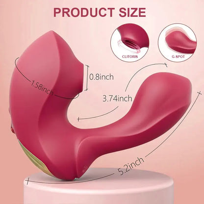 Clitoral Suction Vibrator with G-Spot