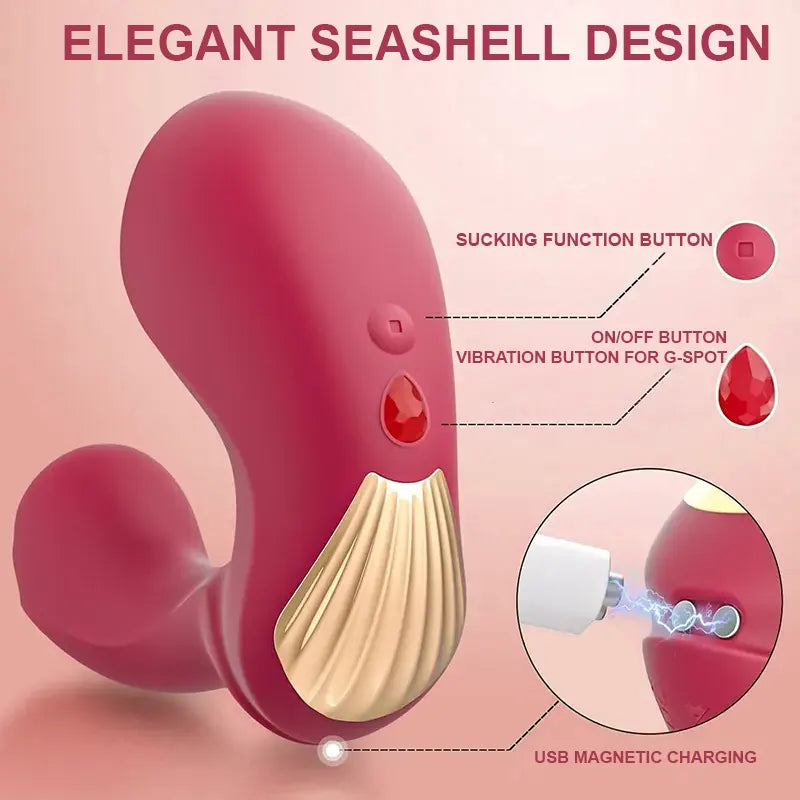 Clitoral Suction Vibrator with G-Spot