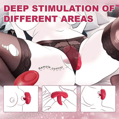 Butterfly Tongue Vibrator with App