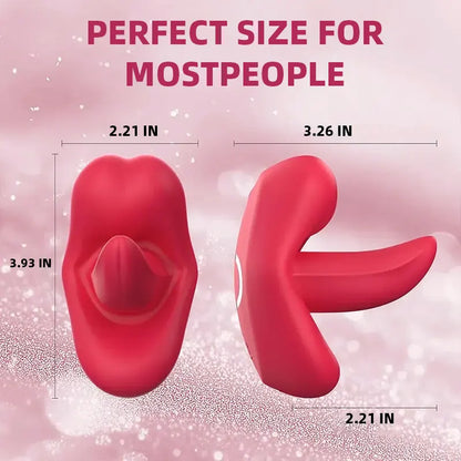 Butterfly Tongue Vibrator with App