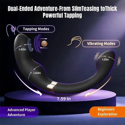 Curved Dual-Ended Prostate Massager