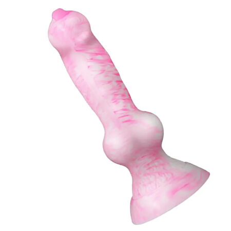 Pink Knot Fantasy Dildo for Beginners