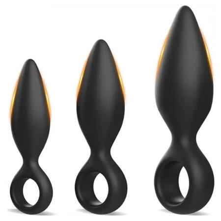 Soft Silicone Anal Training Plugs