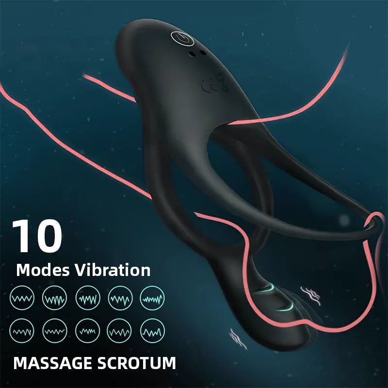 Dual Motor Vibrating Couple Ring
