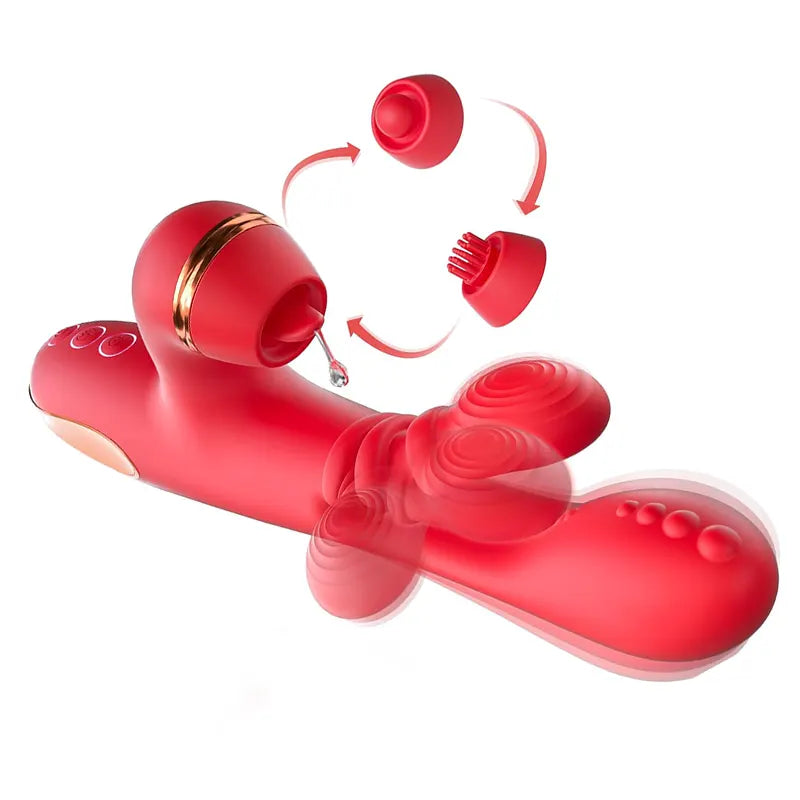 Kneading Pulse G-Spot Vibrator Wand