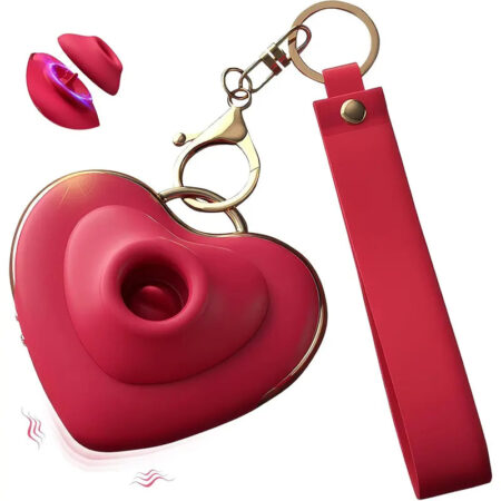 Heart Shaped Suction Tongue Vibrator