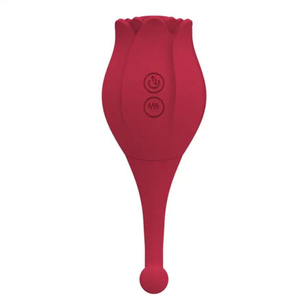 Stalked Rose Sucking Vibrator