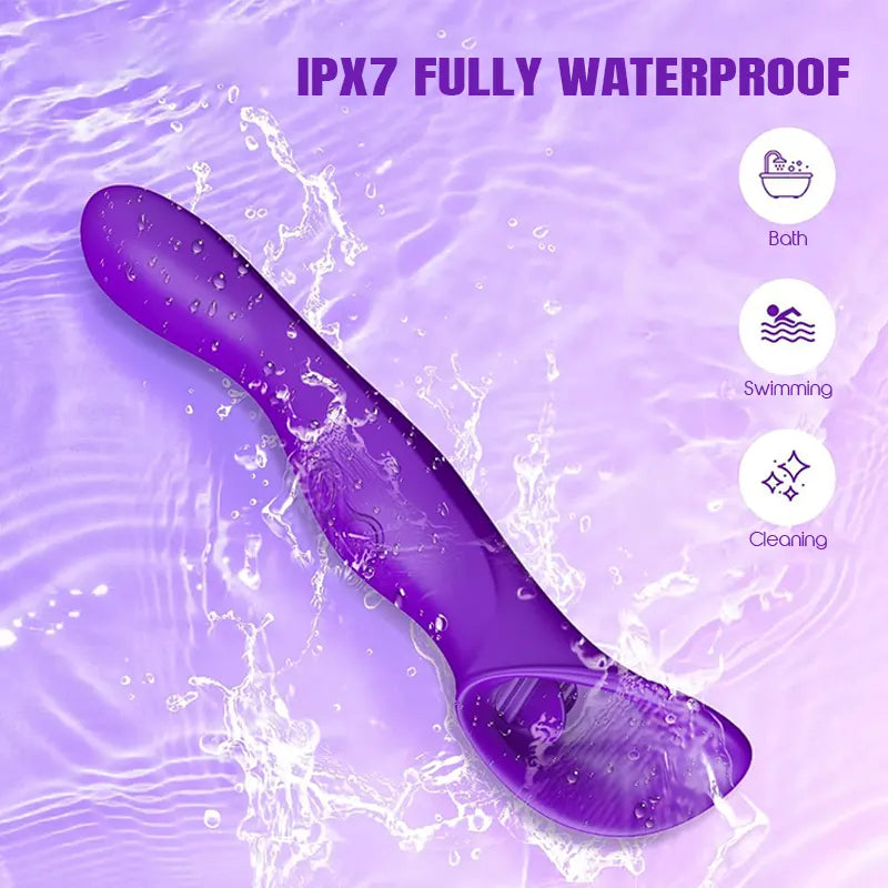 Tongue Licking Vibrator with Suction Base