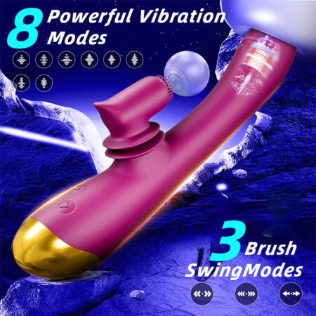 Brush G-Spot Vibrator for Women