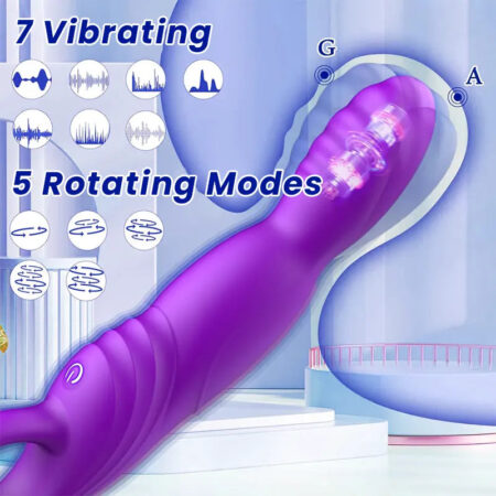 Wavy G-Spot Rotation Vibrator