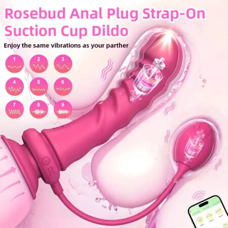 App-Controlled Dual Vibration Anal Plug
