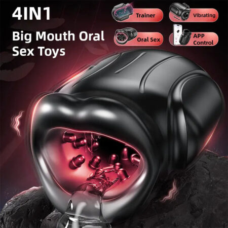 Smart App-Controlled Male Vibrator