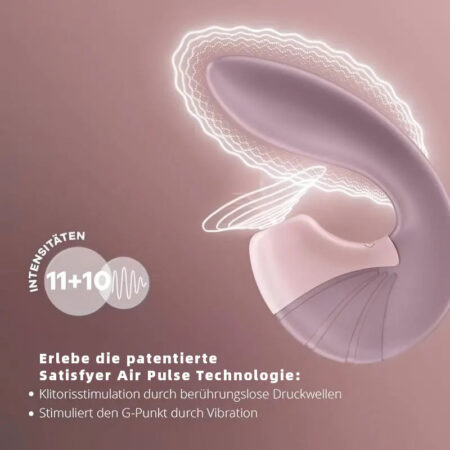 U-Shaped Suction Vibrator for Women