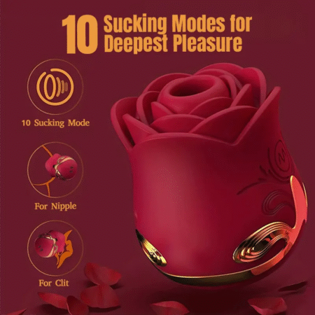 Rose Clitoral Sucking Vibrator