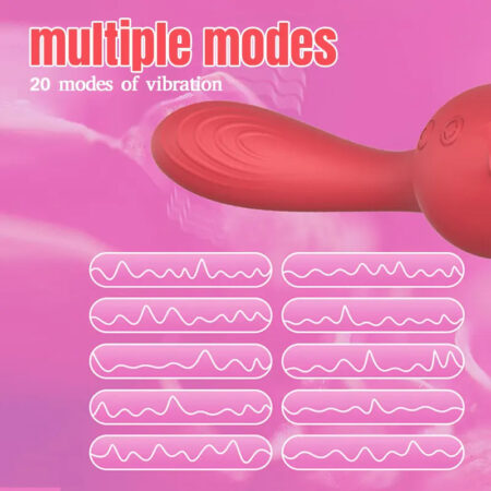 Rose Clitoral Licking Pleasure Device
