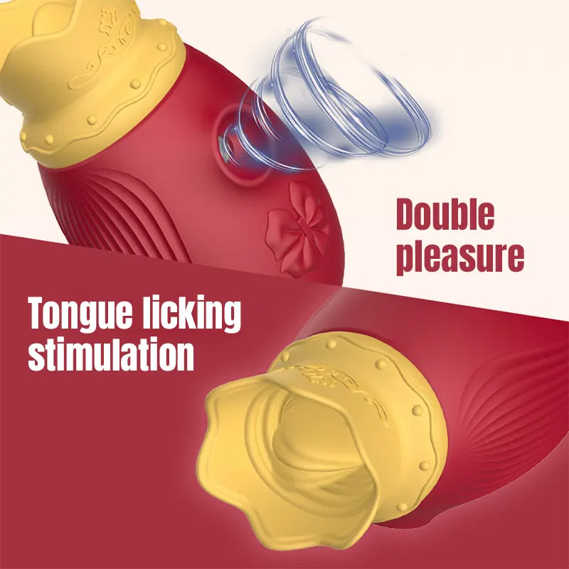 Wireless Tongue Sucking Vibrator - 10 Modes