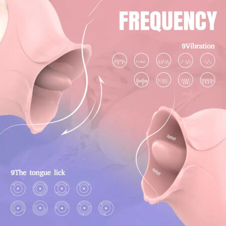 Sensual Rose Licking Vibrator