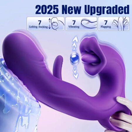 Rose Slap Vibrating Tongue Vibrator
