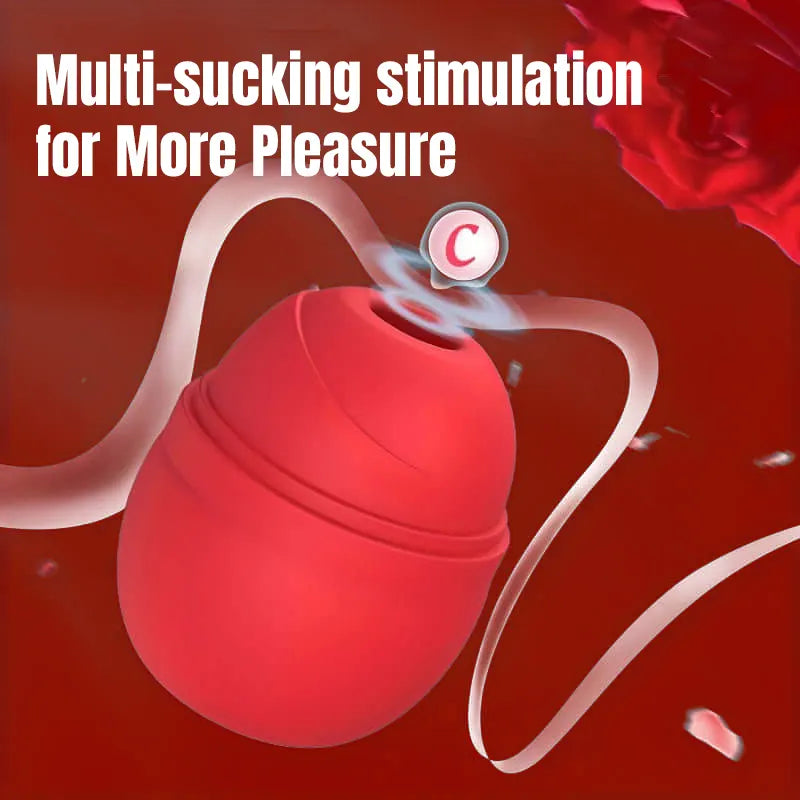 Blossom Rose Clitoral Suction Vibrator