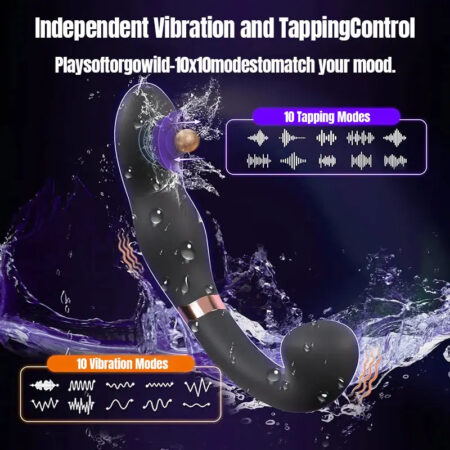 Curved Dual-Ended Prostate Massager