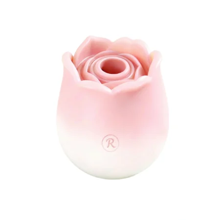 Air pulse type pink ultra-quiet rose toy